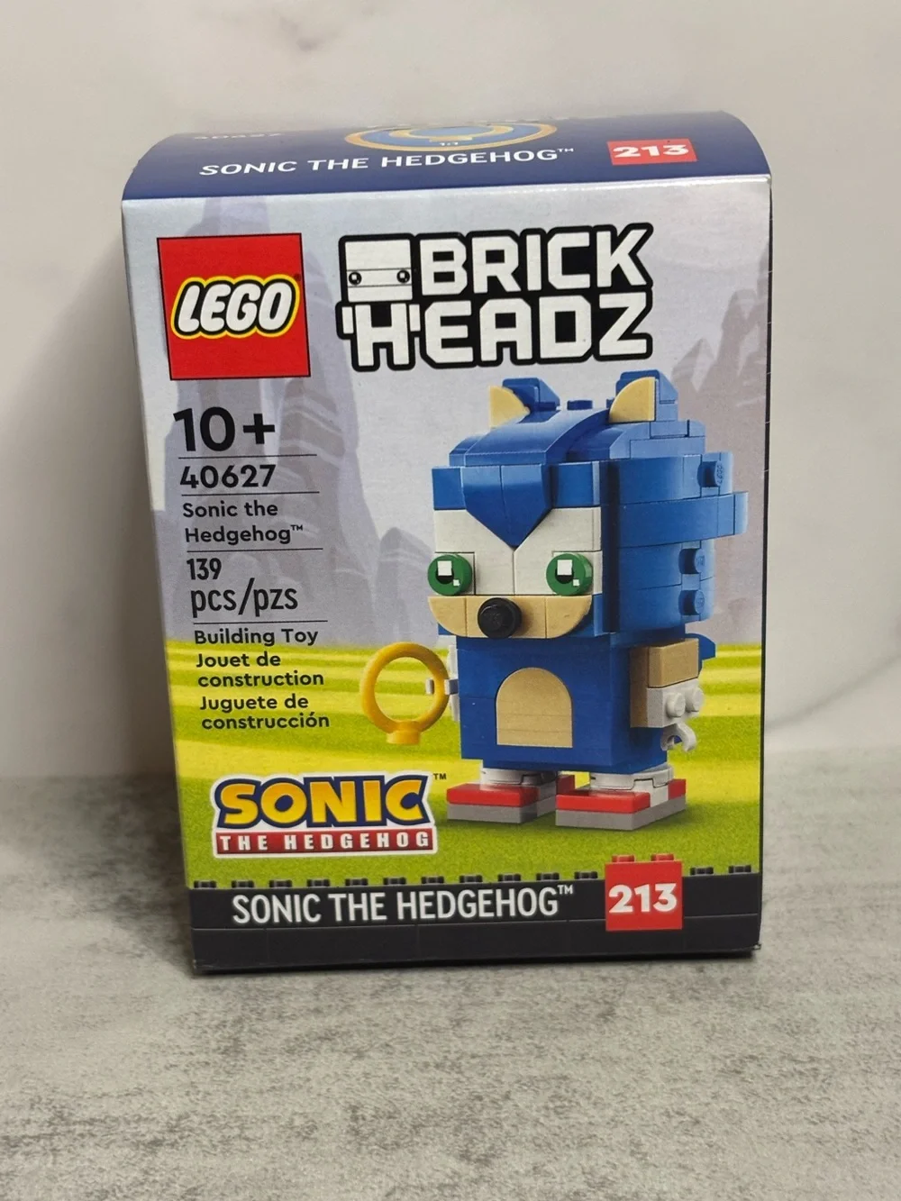 Lego BrickHeadz Sonic the Hedgehog Set (#40627) - Picture 7 of 7